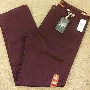 Brand new Dockers deep burgandy